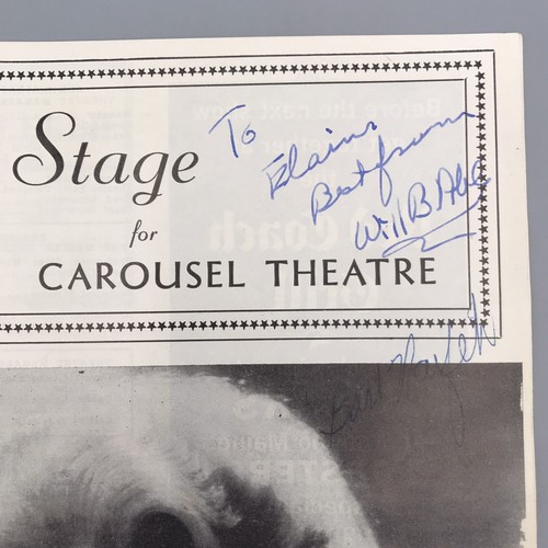 Ginger Rogers ""Calamity Jane"" 1962 signiertes Playbill Karussell Theater Will B. Able ""Able - Bild 4 von 24