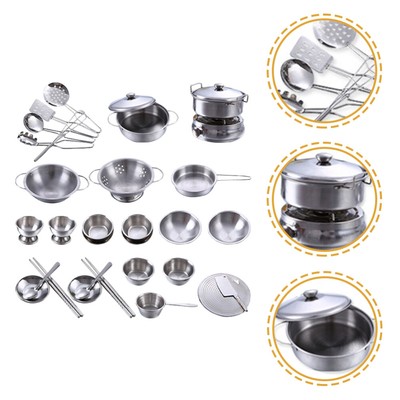 Utensils Creative Baking Sets For Children Childrens Kitchen Pots Pretending