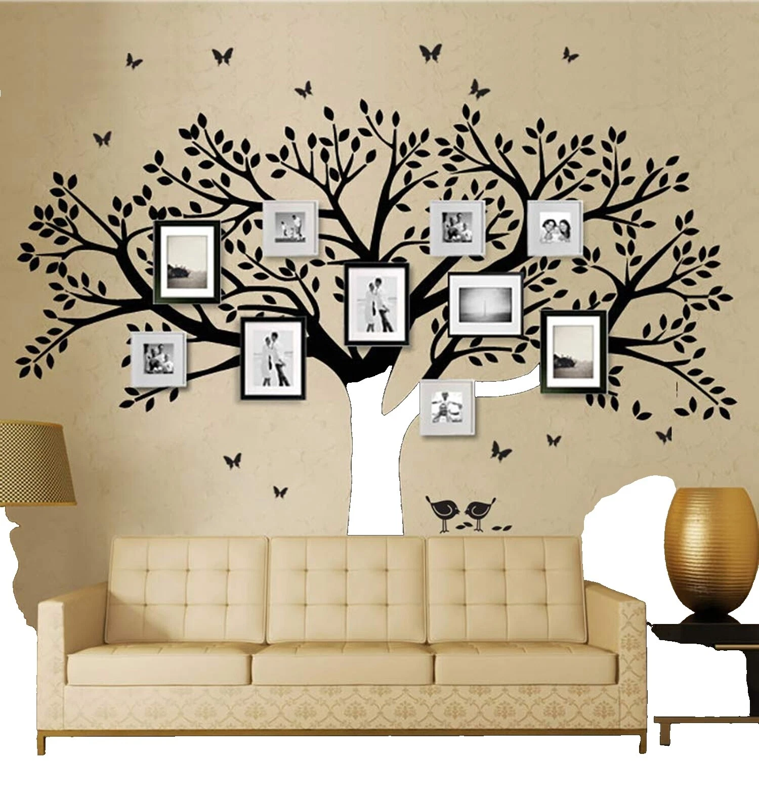 Calcomanías Walls Negro decorativas y vinilo arte