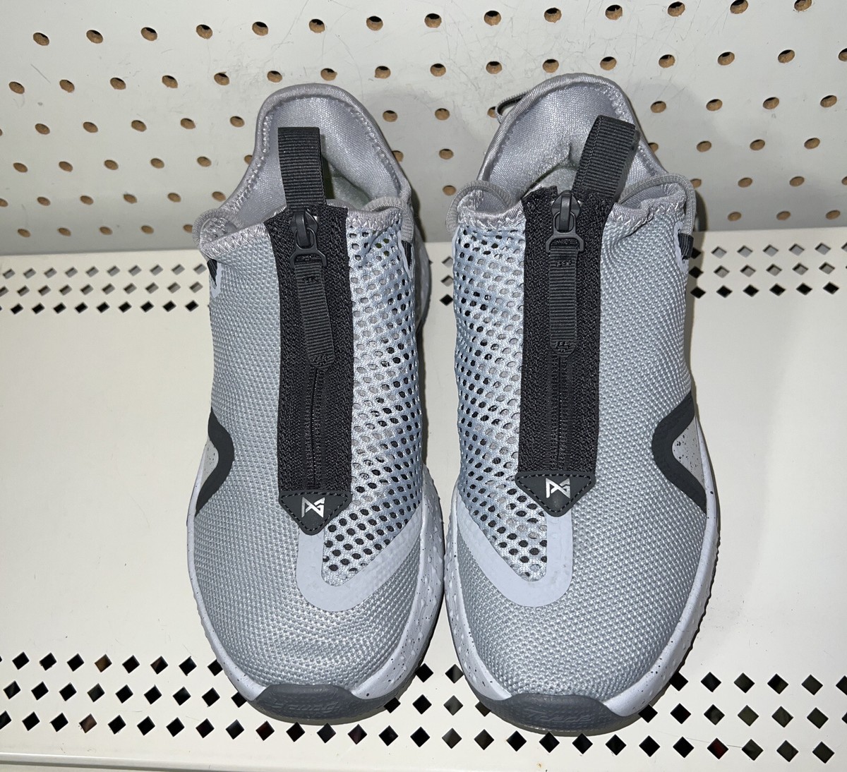 Nike PG 4 Mens Athletic Basketball Shoes Size 7 Wolf Gray 