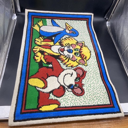 VTG The Bo Peep Collection Made In Egypt Childs Nursery Rug 23 1/2’’ By 35 1/2