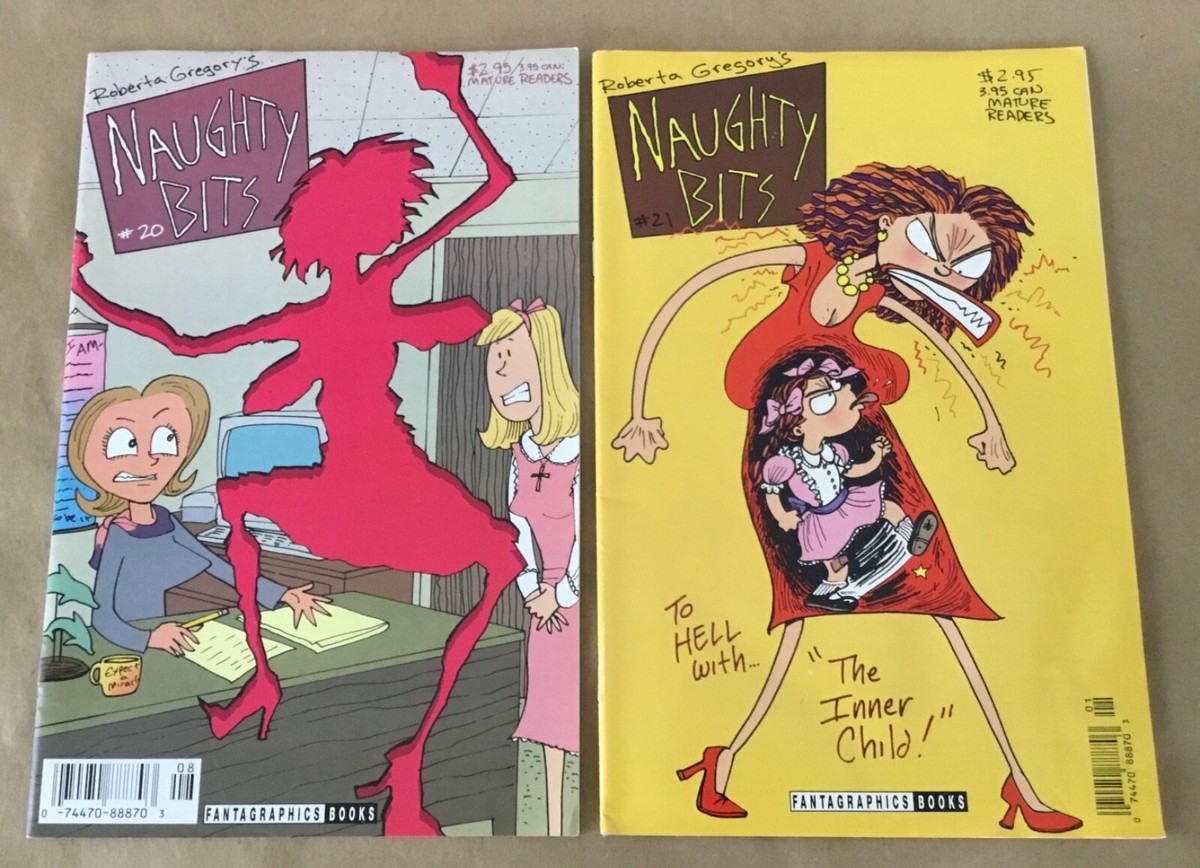 Naughty Bits #20 21 Roberta Gregory vintage comic book indie 1996