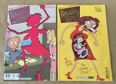 Naughty Bits #20 21 Roberta Gregory vintage comic book indie 1996