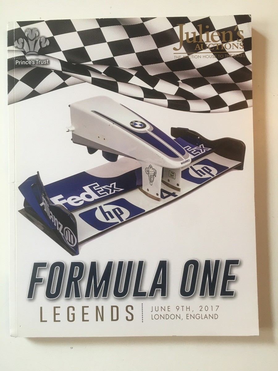 Julien's AUCTIONS Catalog 2017年11月 Sports Legends & Formula One Julien's Auction in 1 Catalog