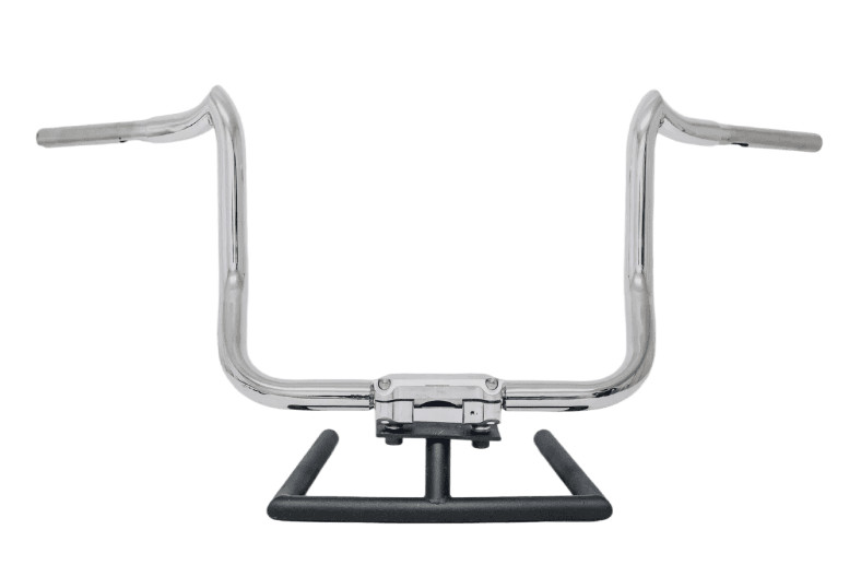 KST Kustoms Polished 10" Pre-Wired Mayhem Bagger Handlebars 16-23 Harley Batwing