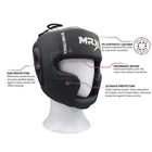 Boxing Headgear MMA Muay Thai, Head Gear for Kickboxing Sparring Grappling
