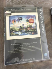 Dimensions Gold Collection cross stitch kit Balloon Glow ,Brand New