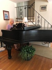 Decker Brothers Parlor Grand Piano Built 1889