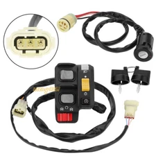 Handlebar Switch & Ignition Key Switch for Honda Foreman 450 TRX450FE ES 1998-04