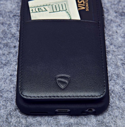 Vaultskin ETON ARMOUR Leather Wallet Case for Apple iPhone 6 PLUS - Picture 7 of 15