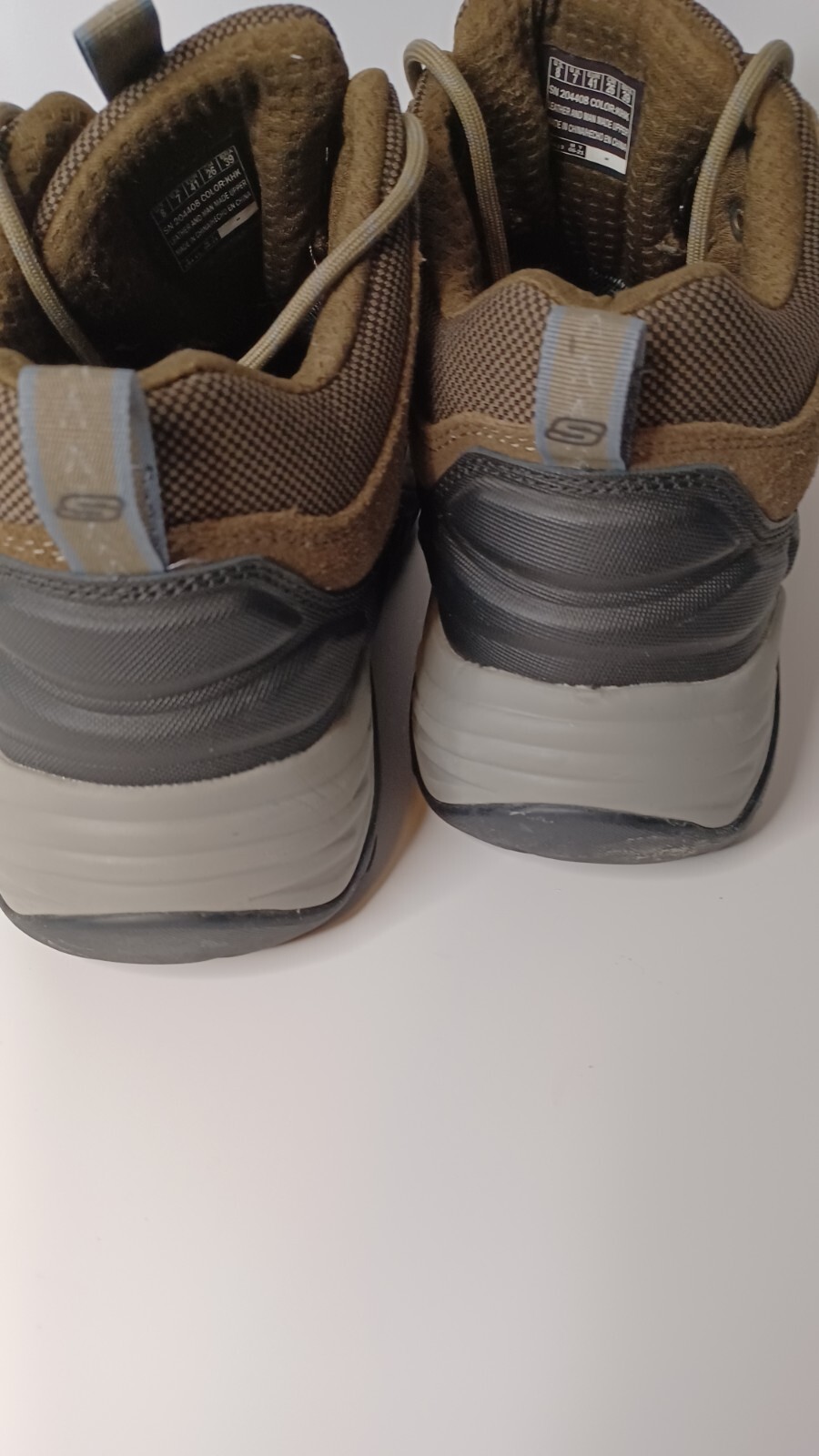 Mens Sketchers Relaxed Fit Arch Fit Recon Romar Shoes Size 8 Brown Goodyear Sole image 3