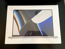 Silver 16-inch MacBook Pro M1 Pro 16GB unified memory 1TB SSD, 16-core GPU