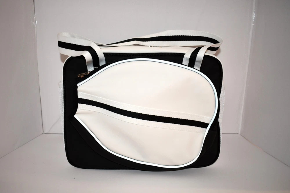 Pickleball Faux Leather Tote in Black & White New With OUT Tags Pickleball Faux Leather Tote in Black & White New With OUT Tags