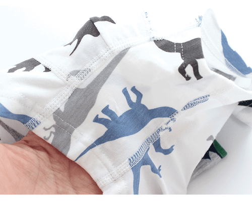 6-Pack Toddler Baby Underwear kids Little Boys 100% Cotton Boxer Briefs 2-10Year - Picture 5 of 45