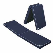 Outdoor Bench Seat/Garden Patio Cushion 1600x420mm UV & Water Resist - Blue