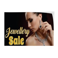Decal Stickers Jewelry Sale Outdoor Advertising Printing D Store Sign Label