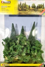 NOCH 24622 Diorama Tree - Mixed Forest [SET 6pcs] (14cm-18cm high)