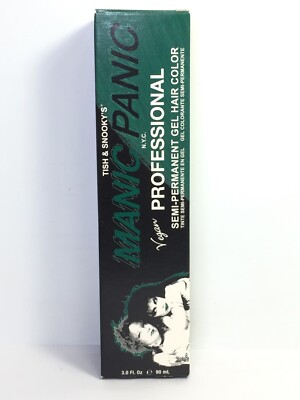 Manic Panic Semi-Permanent Gel Hair Color - Serpentine Green, 3 oz