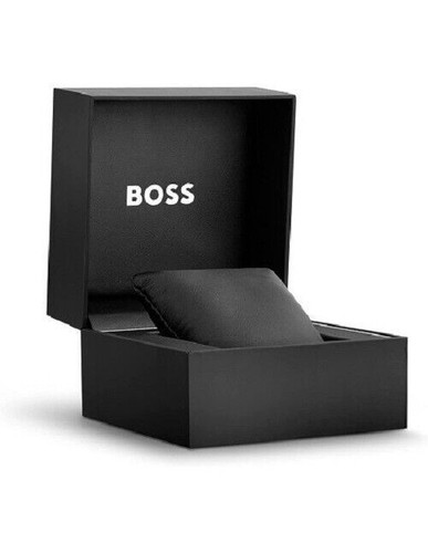 OROLOGIO HUGO BOSS DA UOMO SANTIAGO CHRONO HB1513861 QUADRANTE GRIGIO -... - Foto 3 di 3