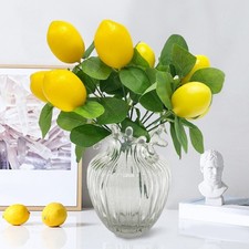 Pianta Limone Artificiale Realistica Pianta Verde Primaverile per Decorazione Ufficio