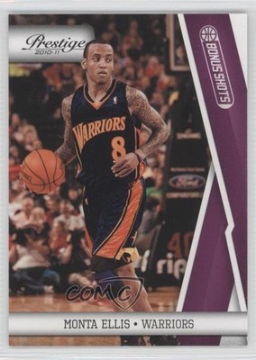 2010-11 Panini Prestige Bonus Shots Purple 3/49 Monta Ellis #35 1e5