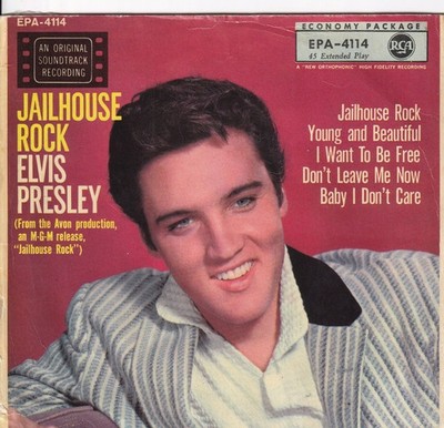 7'' EP - Elvis Presley - Jailhouse Rock