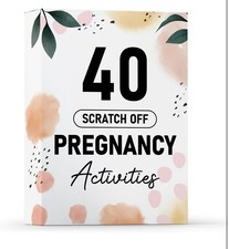 First Mothers Day Gifts for New Mom - Fun Scratch Off Activities for Pregnant