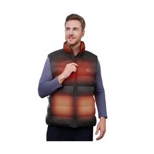 Heated Vest for men with Battery Pack, Rechargeable, Lightweight Fa... Fast Ship