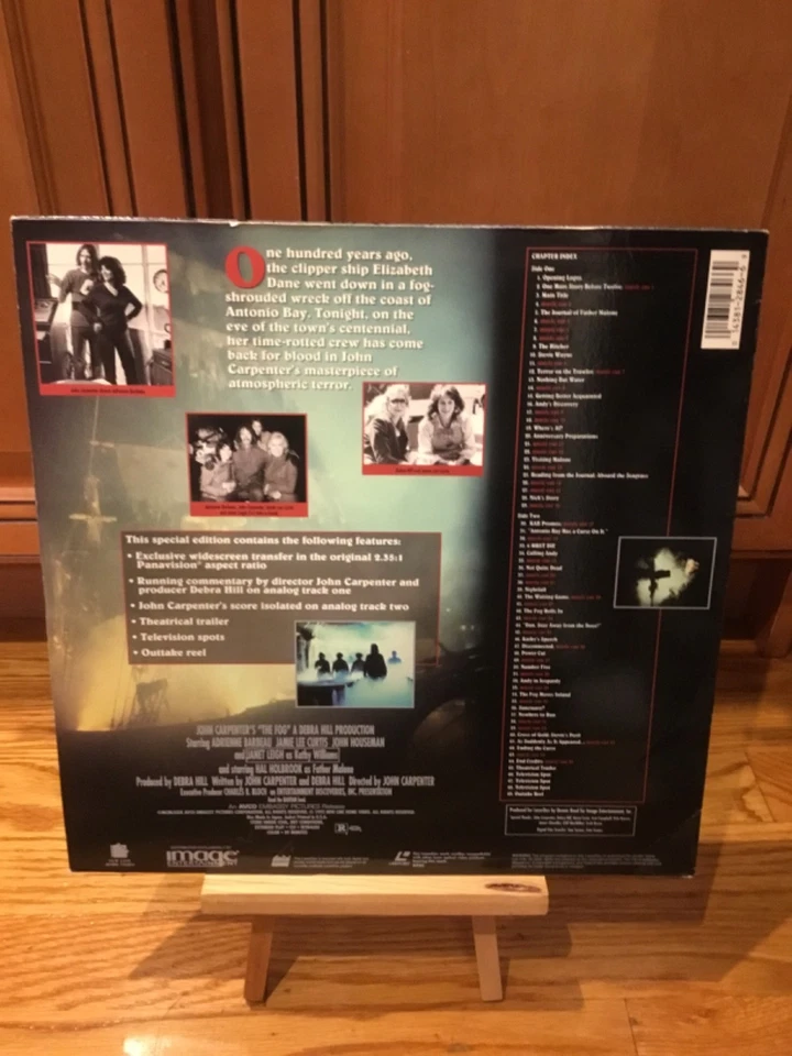 John Carpenter’s The Fog Widescreen Special Edition Laserdisc Horror - Image 2 of 2