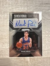 2022-23 Mark Price Auto Panini Prizm Sensational Signatures Cleveland Cavaliers