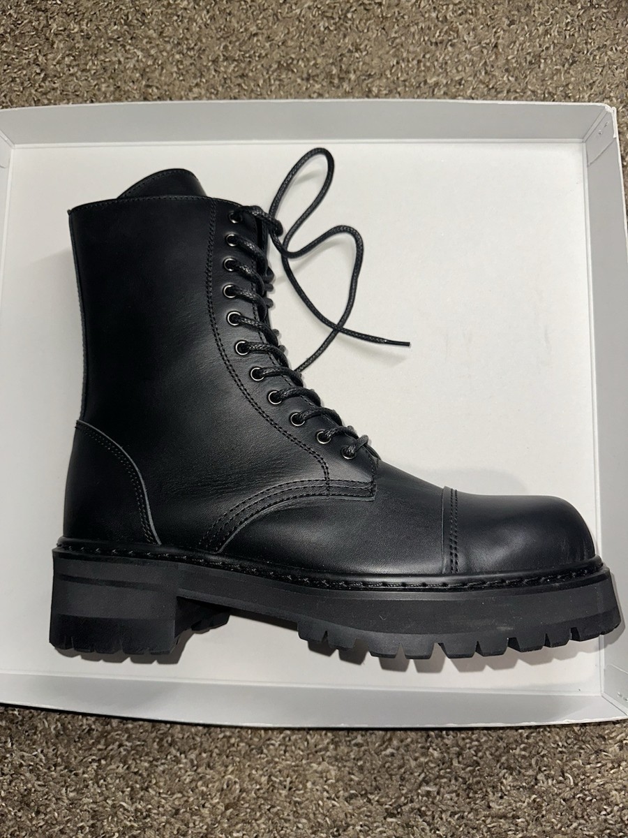 JUNYA WATANABE COMME des GARCONS メンズブーツ JUNYA WATANABE COMME des GARCONS Crack Leather Engineer