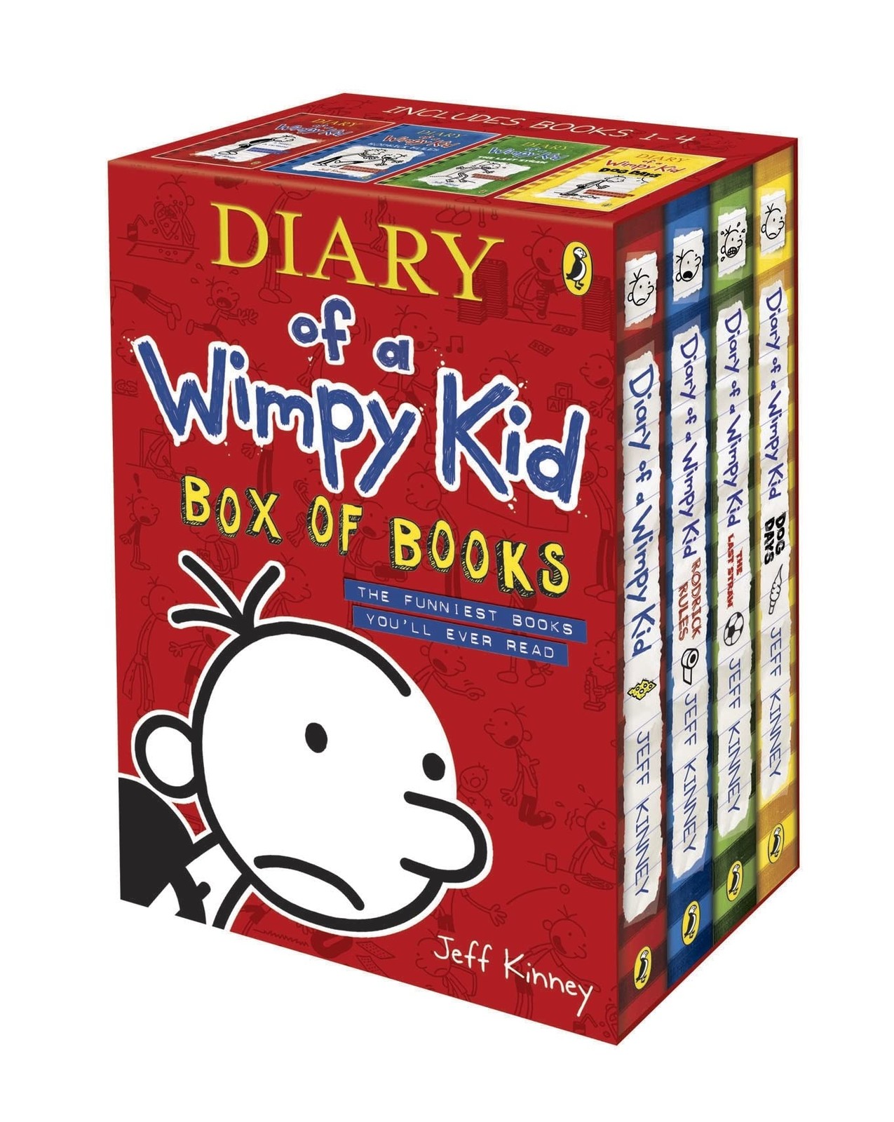 Diary Of A Wimpy Kid Box Of Books Jeff Kinney - Image 4