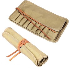 8 Section Roll Up Tool Bag for Carving Tools Wrenches Screwdrivers Hardware Set
