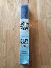 the rag company ultra clay decontamination towel fine grade 12x12 (B1)