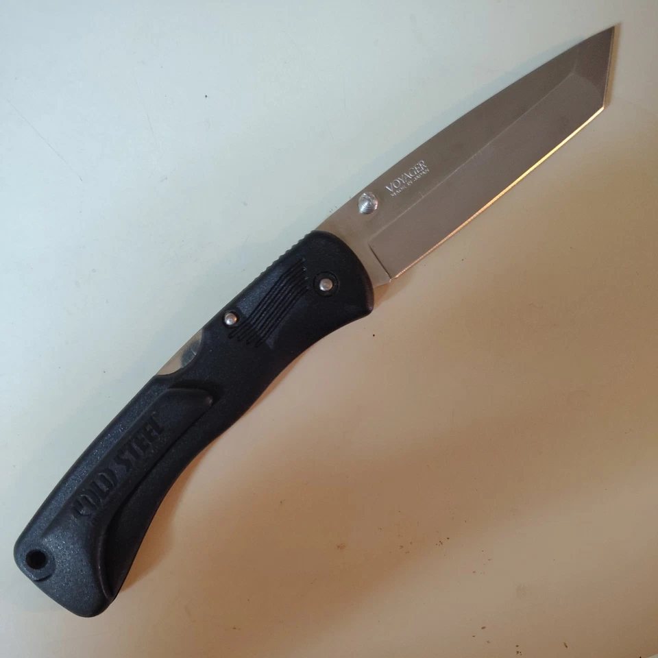 Nuevo en caja con recibo Cold Steel Voyager 4" Tanto 1ª generación hecho en Japón 1999 Foto 3 de 4