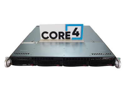 SUPERMICRO CSE-813M X11SCM-LN8F 1U 4x 3.5'' RACKMOUNT SERVER w/ X11SCM-LN8F