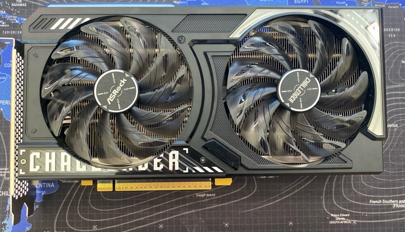 ASRock Intel Arc B580 Challenger 12GB OC Graphics Card GPU GDDR6