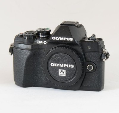Olympus OM-D E-M10 Mark III Gehäuse schwarz - Zustand: sehr gut