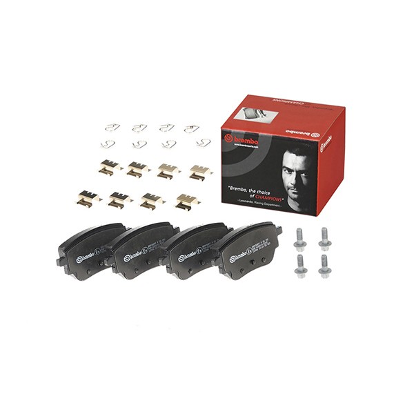 P 50 151 Disc Brake Brake Pad Set Rear Fits Mercedes CLA Shooting Brake Brembo