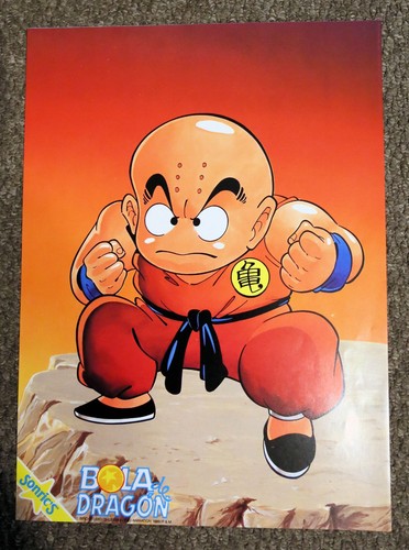 DRAGON BALL 1992 EXTREMELY RARE SET OF FOURTEEN 16"x11" POSTERS FLAT SONRICS - Picture 9 of 14