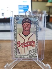 2019 Topps Allen & Ginter - Ronald Acuna Jr. Black Border Mini Card #25