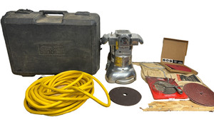 American Sanders Clarke Super 7R Edger With Case and Cord Plus Paper