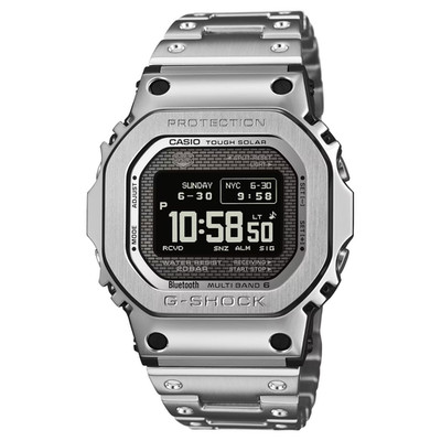 Casio G-Shock Full Metal 5000 Series Silver Stainless Steel Watch GMWBZ5000D-1