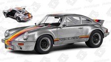 1973 Porsche 911 930 KSR Kremer Coupe Silver 1:18 SOLID 1801120
