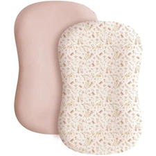 2 Pack Baby Lounger Cover, Stretchy and Soft Newborn Lounger Cover, Infant Loung