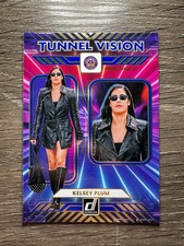 2025 Panini Donruss WNBA Basketball Kelsey Plum Blue Press Proof Tunnel Vision