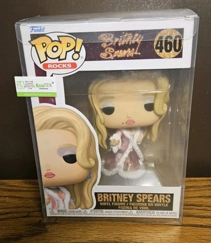 Funko Pop Rocks Britney Spears #460 Lucky With Protector