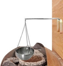 Verdampferschale Sauna 12CM Edelstahl Schale Für Saunakristalle Mentholkristalle