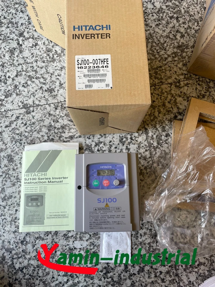 NEW IN BOX HITACHI SJ100-007HFE AC INVERTER DRIVE INPUT 380V 0.75Kw - Image 2 of 4