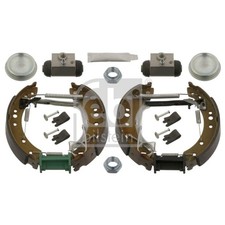 ORIGINAL® Febi Bilstein Bremsbackensatz Hinten für Citroën C2 C3 I C3 Pluriel
